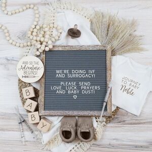 We’re doing IVF & Surrogacy to complete our family!